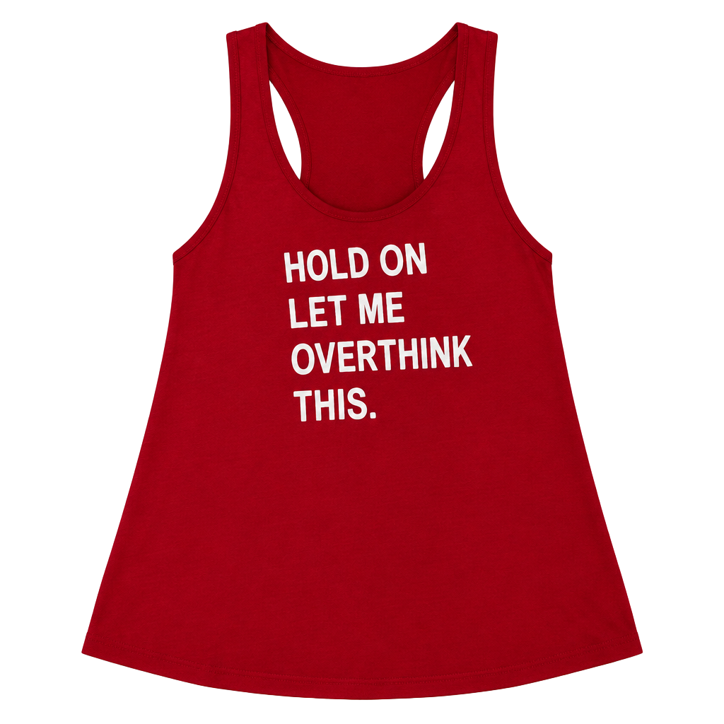 Secret Treasures Tank Top Size XL/XG (16-18) Red Graphic 1