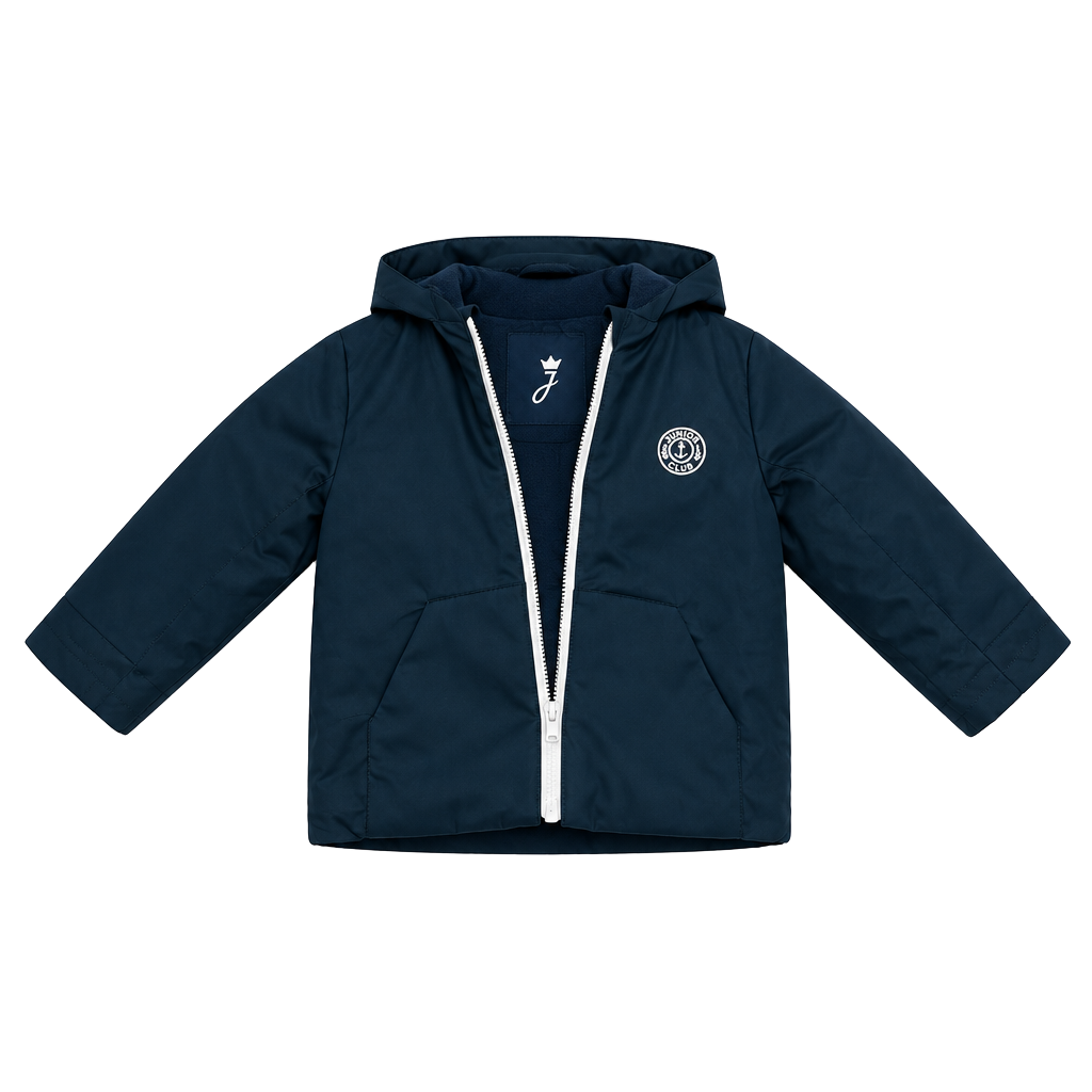 Jacadi Hooded Jacket Size 18M Navy Blue. Pc127 1