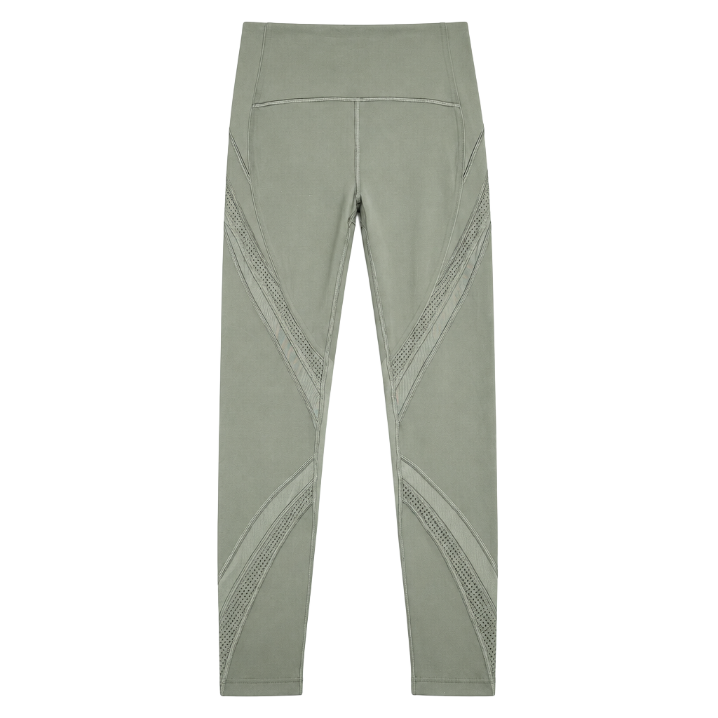 Lululemon Bootcamp Ready Tight Leggings Size 4 Sage Green. Pc 139 1