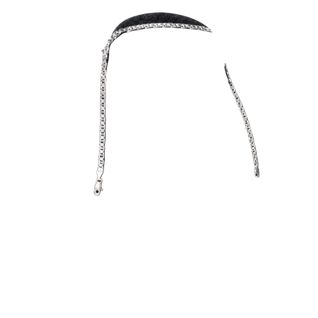 925 thermal infused over brass bracelet 9 inch 1
