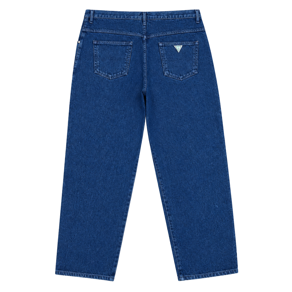 Georges Marciano Vintage 90s Navy Blue Denim Jeans Size 40 1