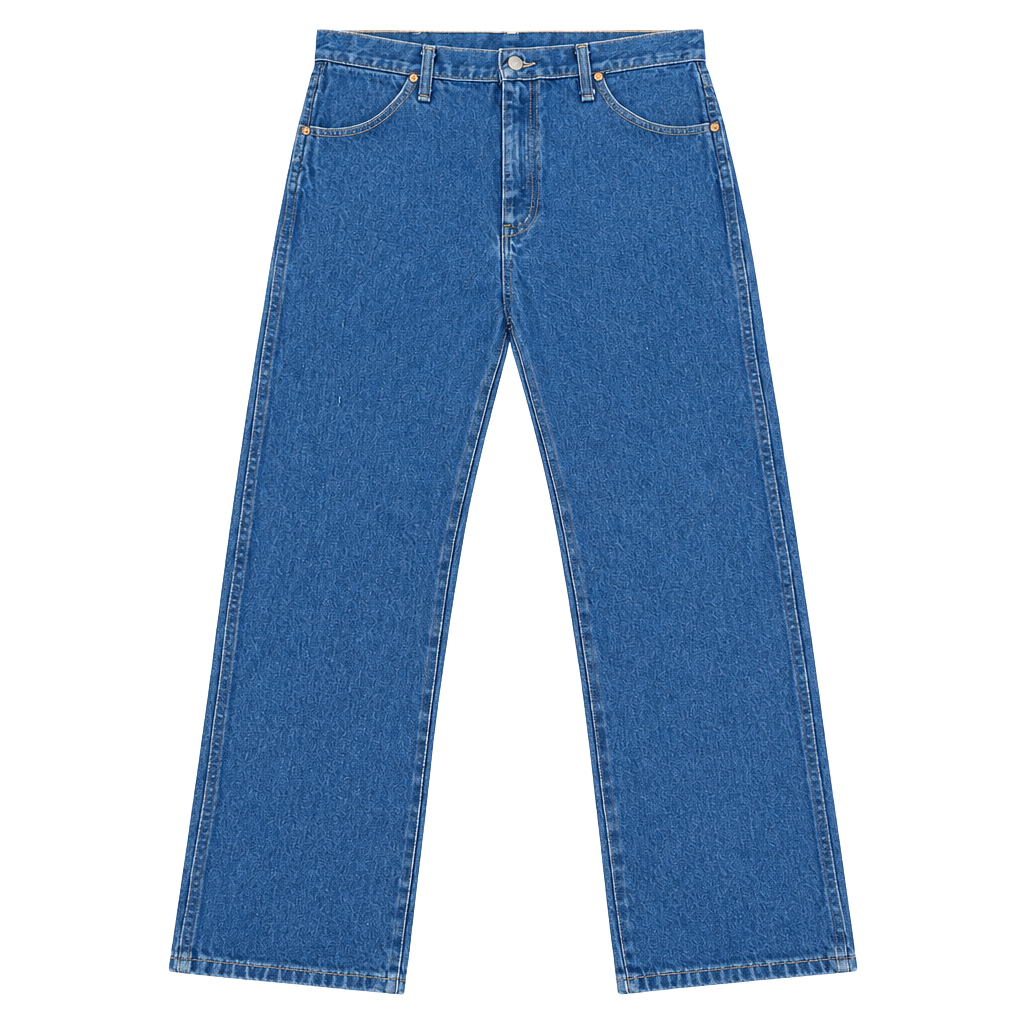 Wrangler Cowboy Cut Jeans Mens 13MWZ 38x31 Blue Heavyweight 100% Cotton 1