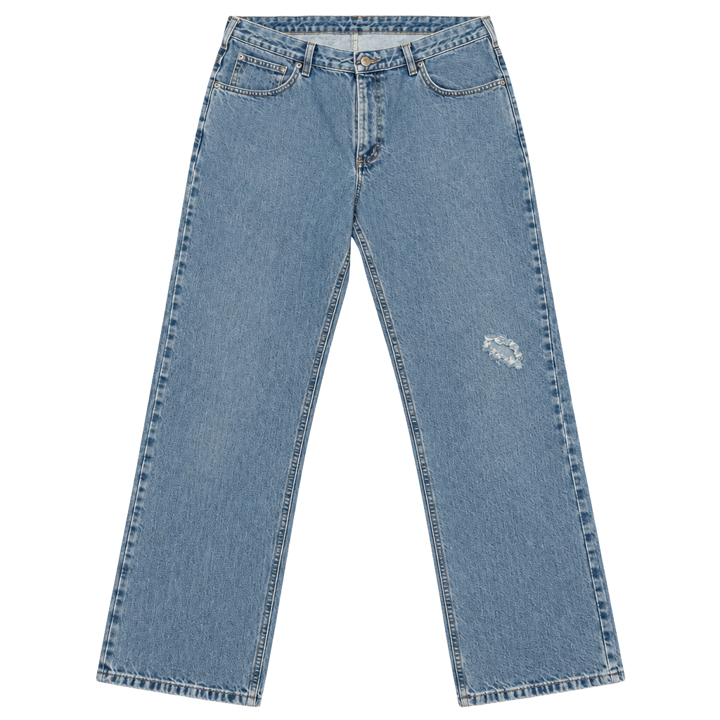 Distressed Carhartt Women's Relaxed Fit Straight Leg Jeans WB160 V10 - 16 x 32 1