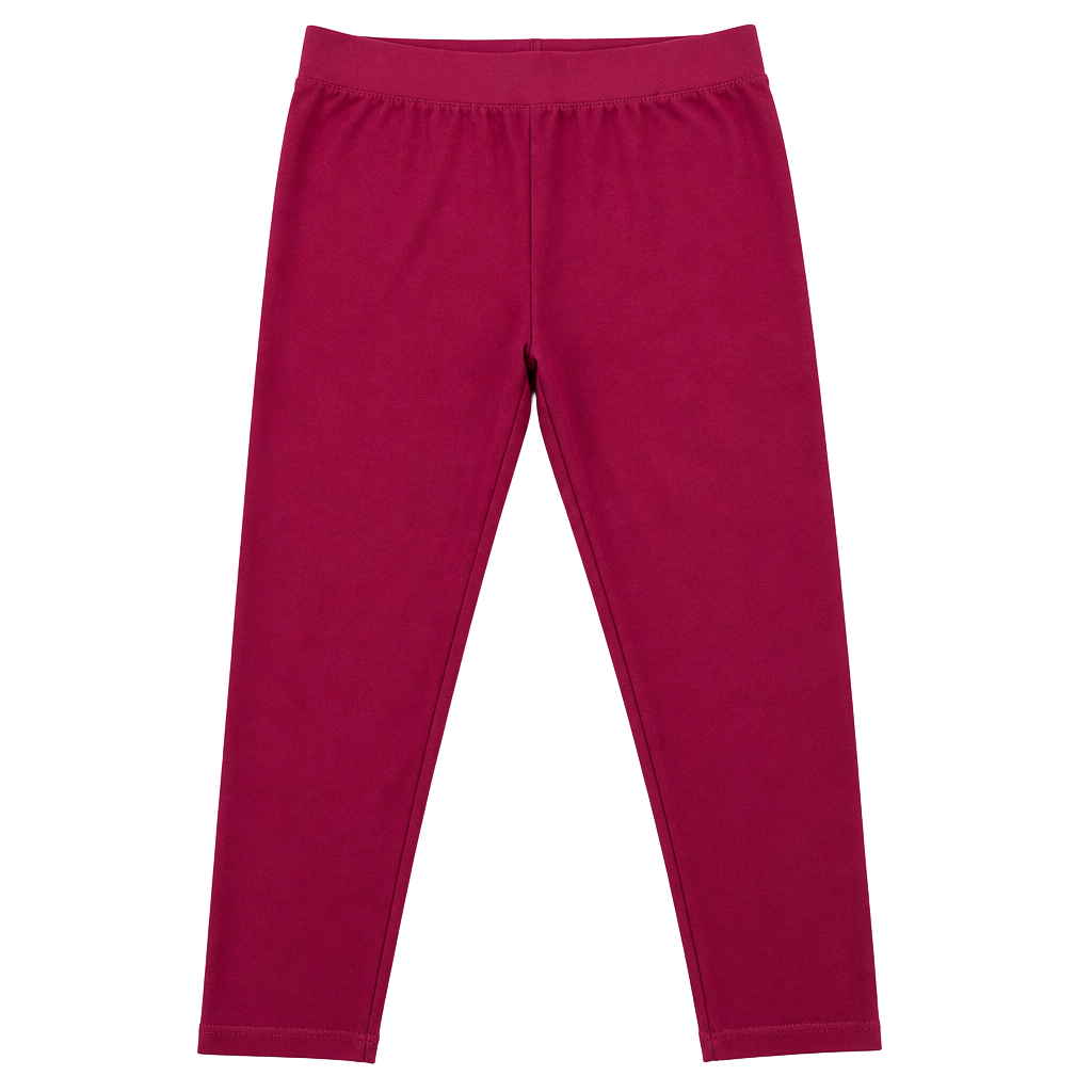 maurices Women's Burgundy Stretch Knit Leggings Size Large 1