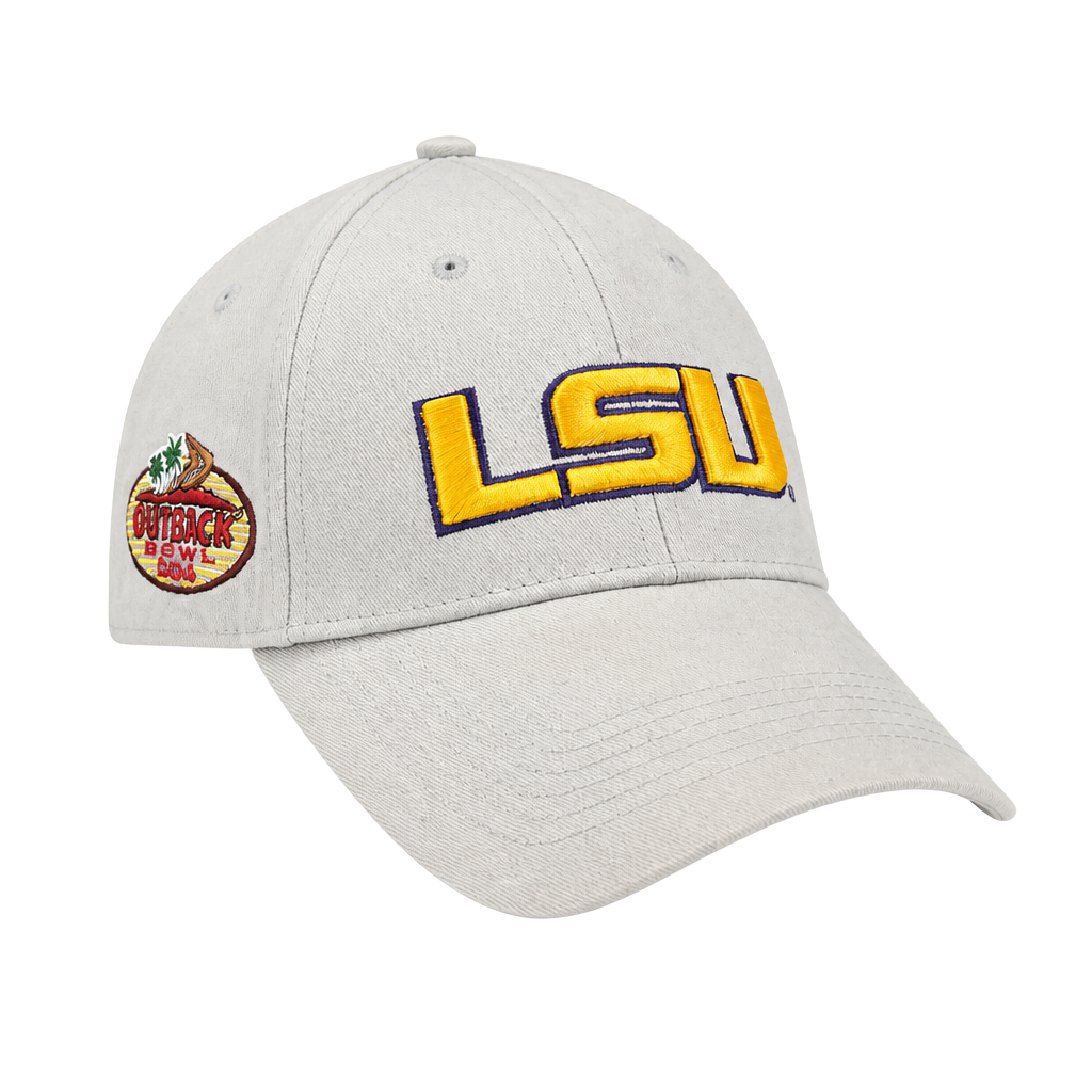 Native Sun Sports LSU Tigers Outback Bowl 2014 Adjustable Hat Grey 1