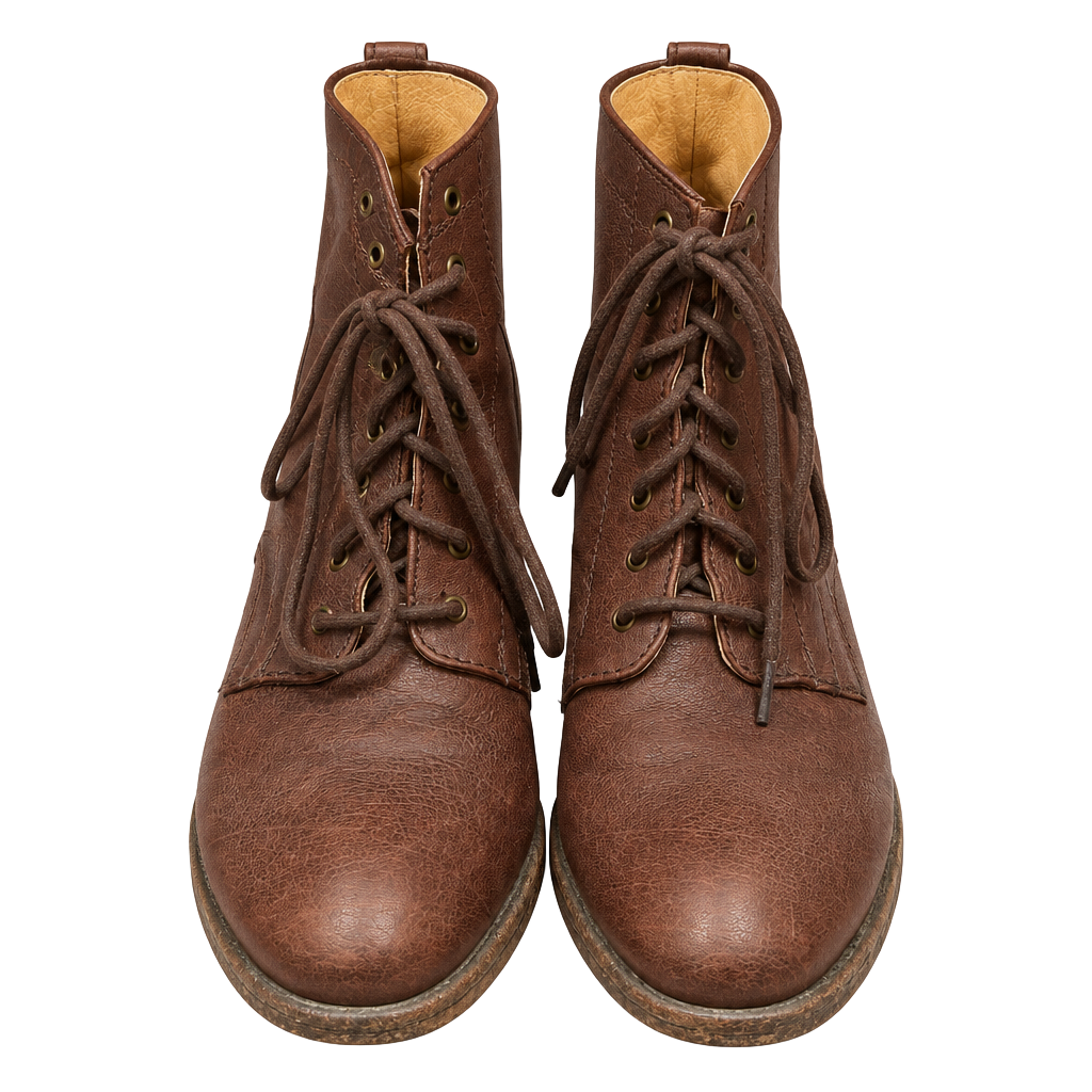 Frye Carson Brown Leather Lace-Up Ankle Boots – Women's Size 10B EUC MSRP $378 1