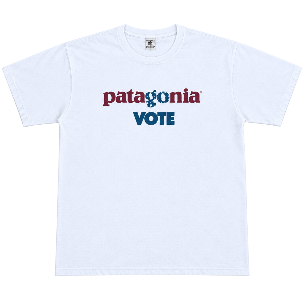 2004 Vintage Patagonia Vote The Environment Beneficial T-Shirt NWT Size L 1