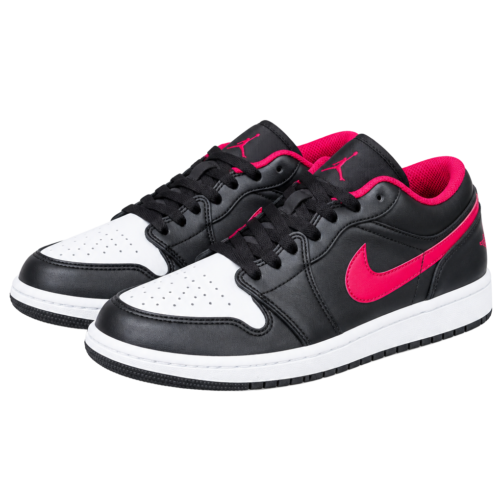 Air Jordan 1 Retro Low Gym Red Black White Size 10.5 Shoes 1