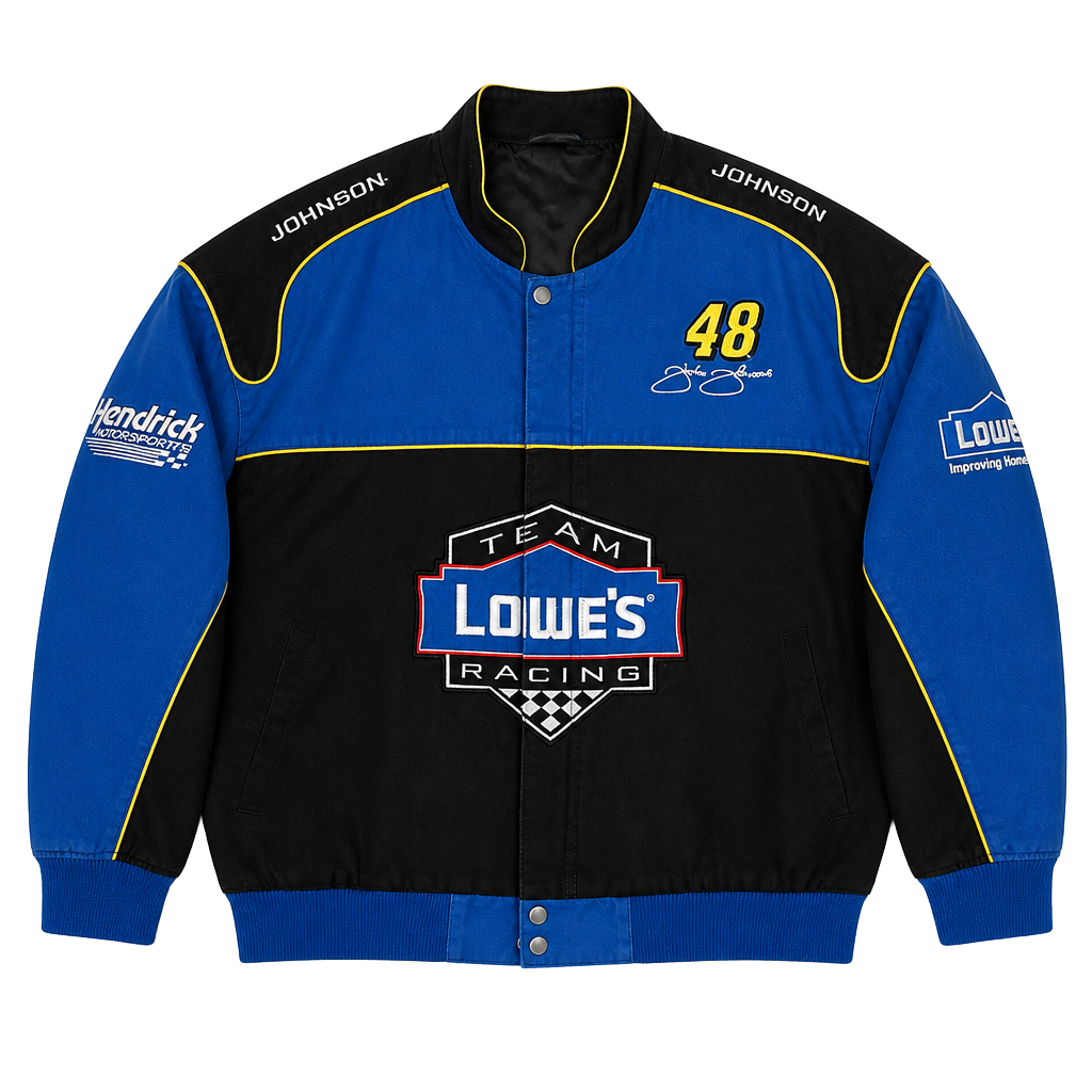 Winners Circle Nascar Jimmie Johnson #48 Lowe's Racing Team Twill Jacket 1