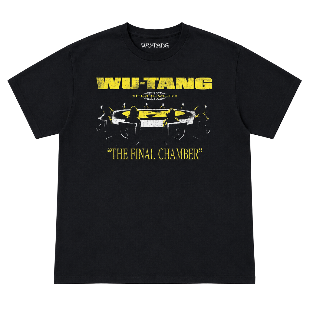 Wu-Tang Clan The Final Chamber Tour T-Shirt Size XL Black Concert Tee 1