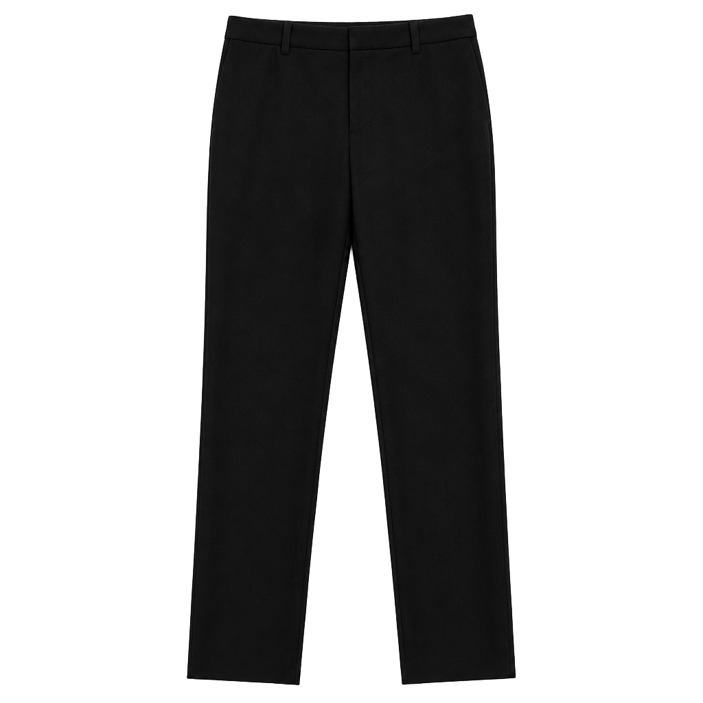 Coldwater Creek Black 2 Pocket Mid Rise National Fit Dress Pants Size 10 1