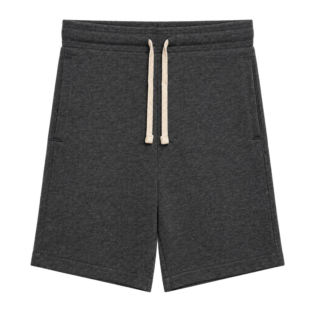 Good Fellow Charcoal Gray 3 Pocket High Rise Knit Bermuda Shorts Size XS NWT 1