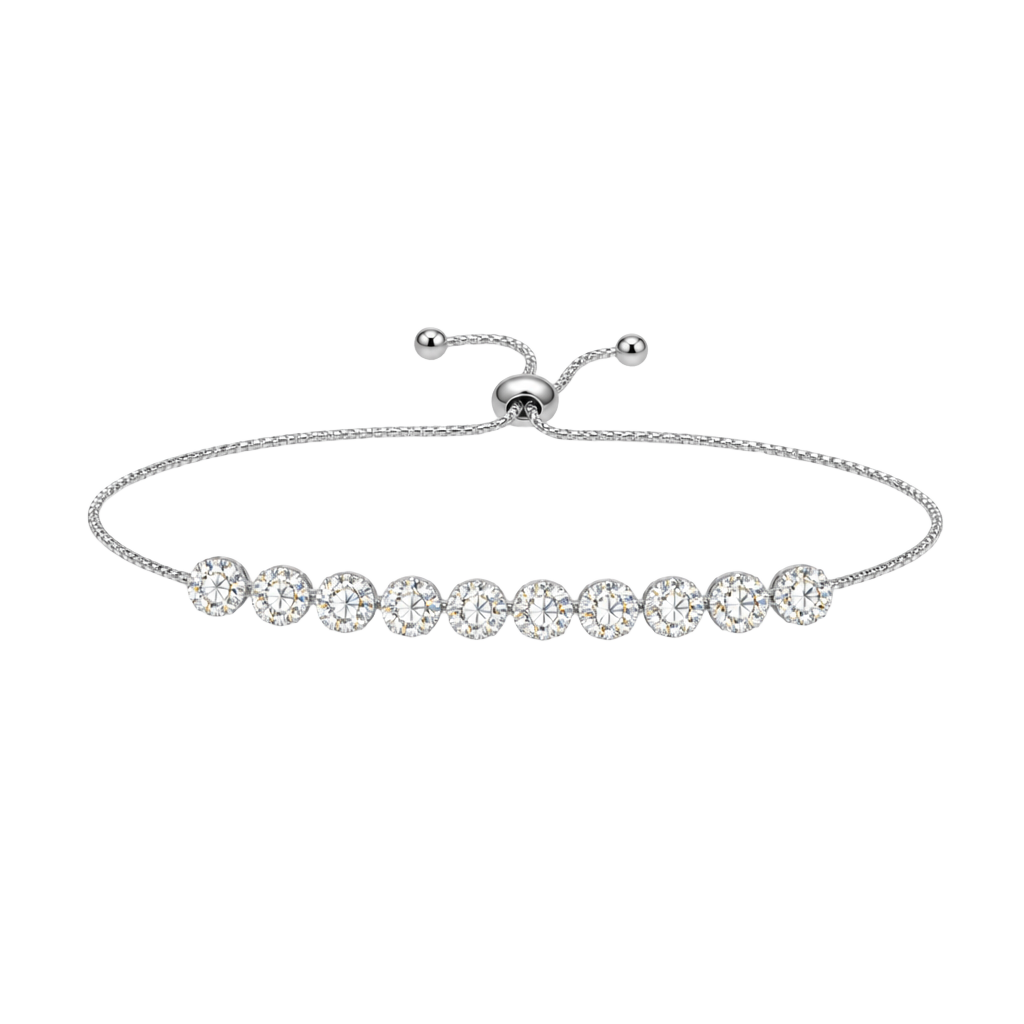 Forever Grown Diamonds Lab-Grown Diamond Bracelet (1 ct. t.w.) in Sterling Silver 1