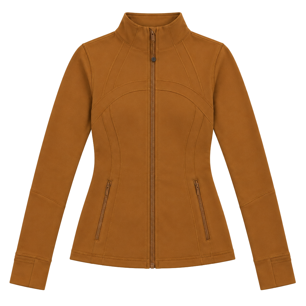 Lululemon Define Jacket Luon - Copper Brown - EUC Size 2 1