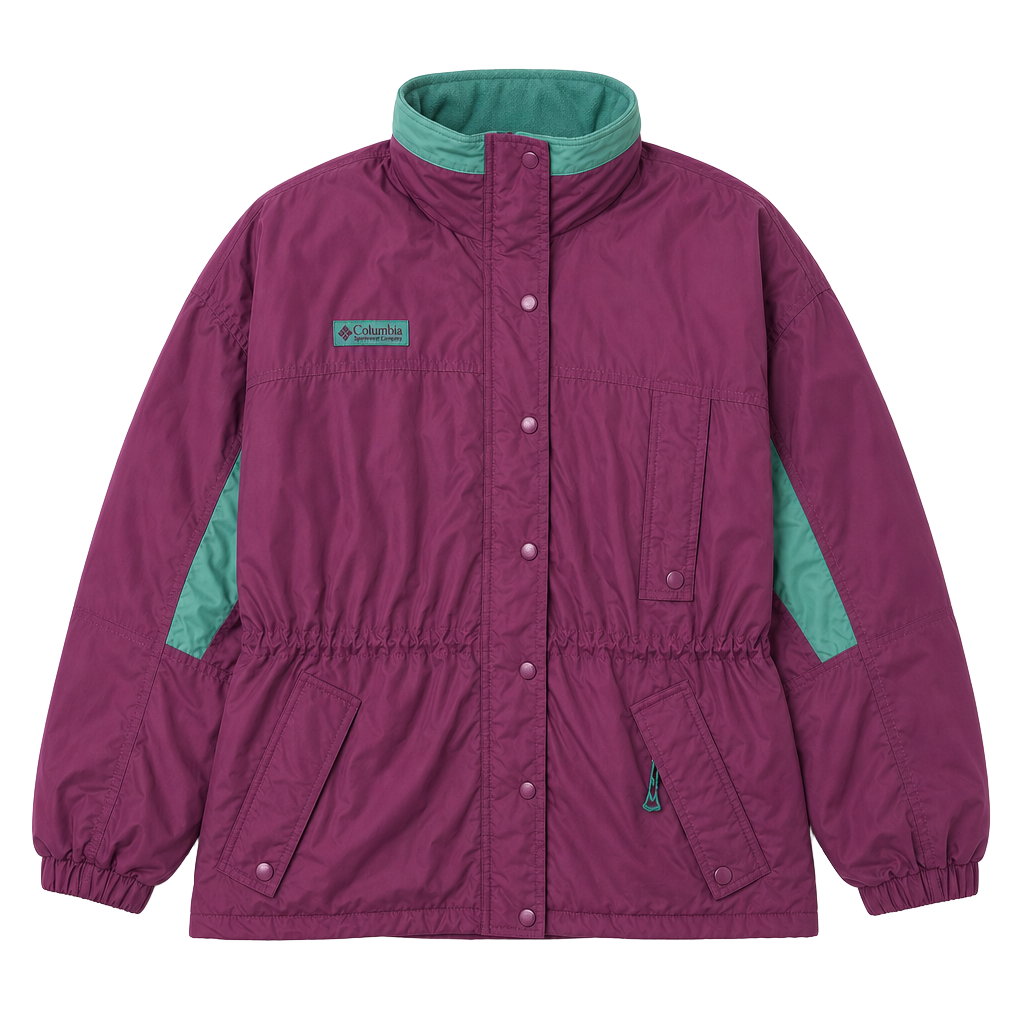 Vintage Columbia Longs Peak Women's 3-in-1 Winter Ski Jacket 1