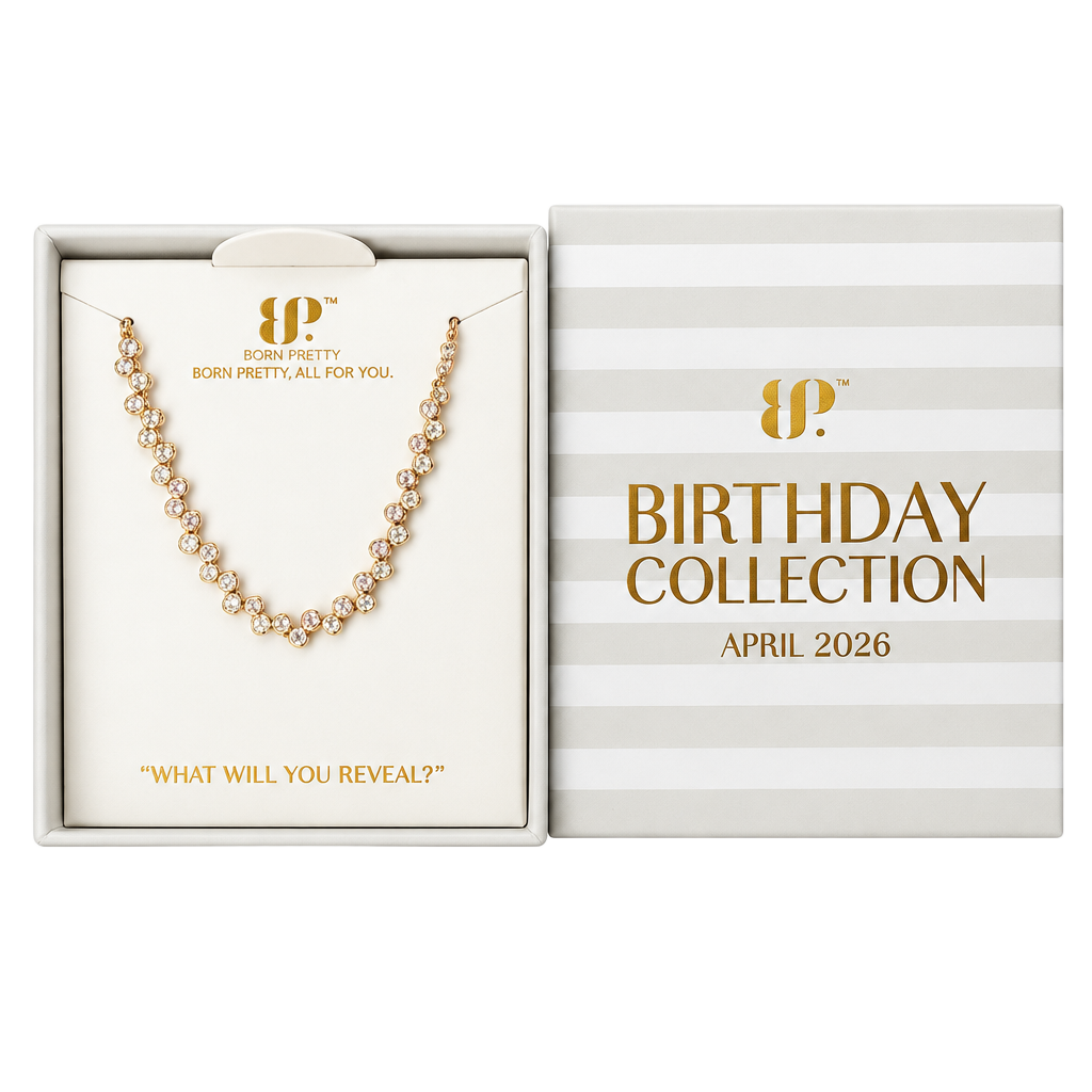 BP April The Delaney Bracelet Rose Gold CZ 1
