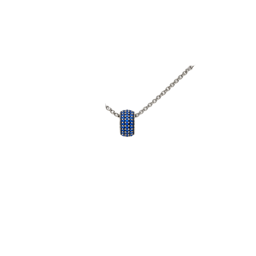 Bomb Party Give Your All Exclusive Bringback Blue Spinel Barrel Pendant 1