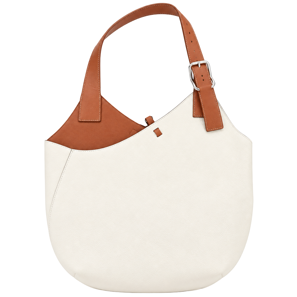 Cream Bucket Bag 1