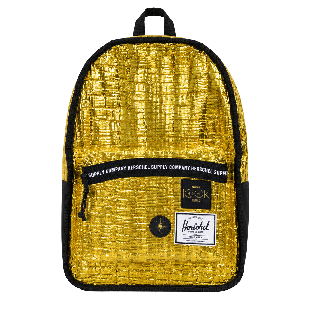 Herschel Zumiez 100K 2020 Limited Edition Gold Foil Backpack 1