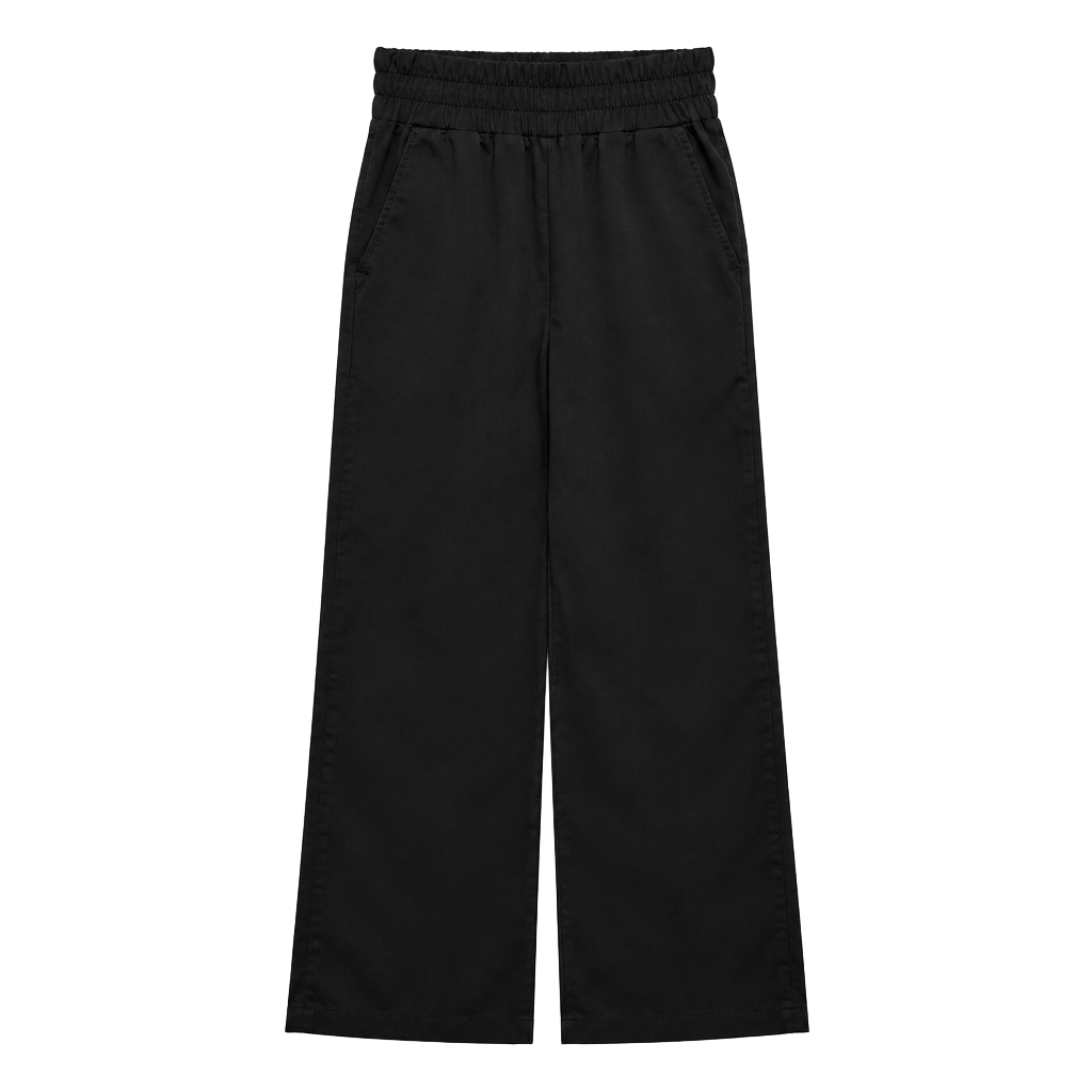 Sincerely Jules Pants Size L Black High Waist Satin 1