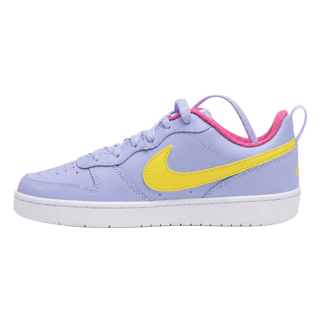 Nike Court Borough Low 2 (GS) Cobalt Bliss / Lt Lemon Twist - BQ5448 405 1