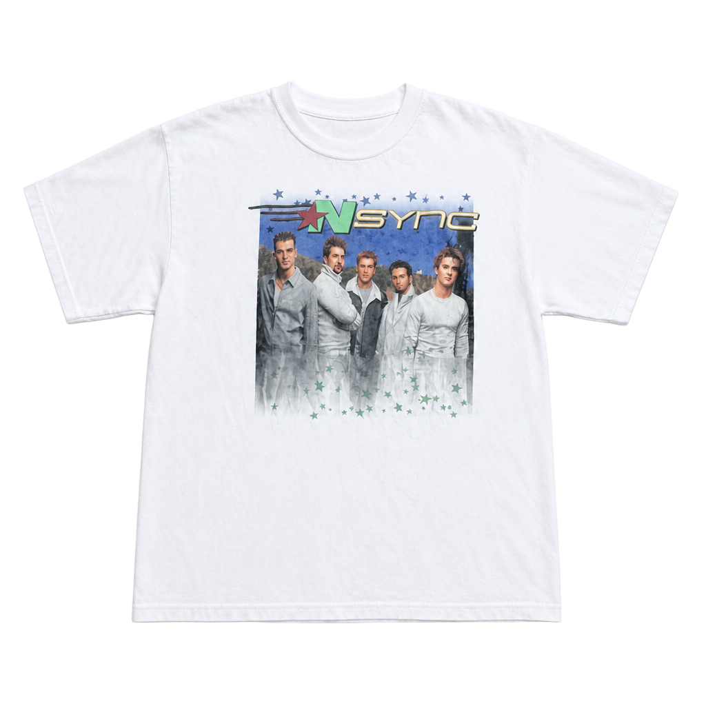 NSYNC Vintage Y2K Pop Band T-Shirt VTG 00s Music Tee (M) 1