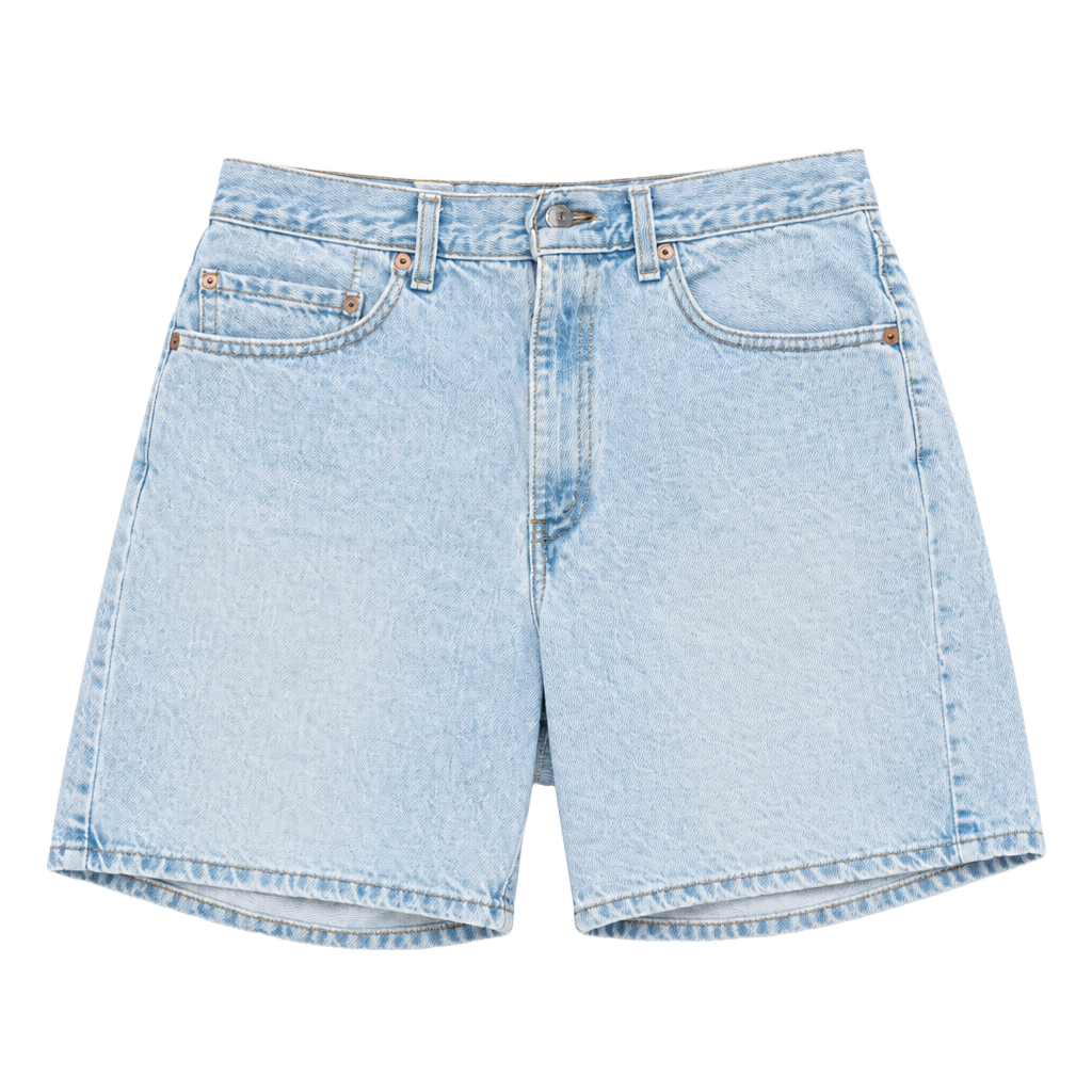 Levu Strauss vintage usa Men 550 Relaxed Cotton Denim Shorts Size 34 Blue 1