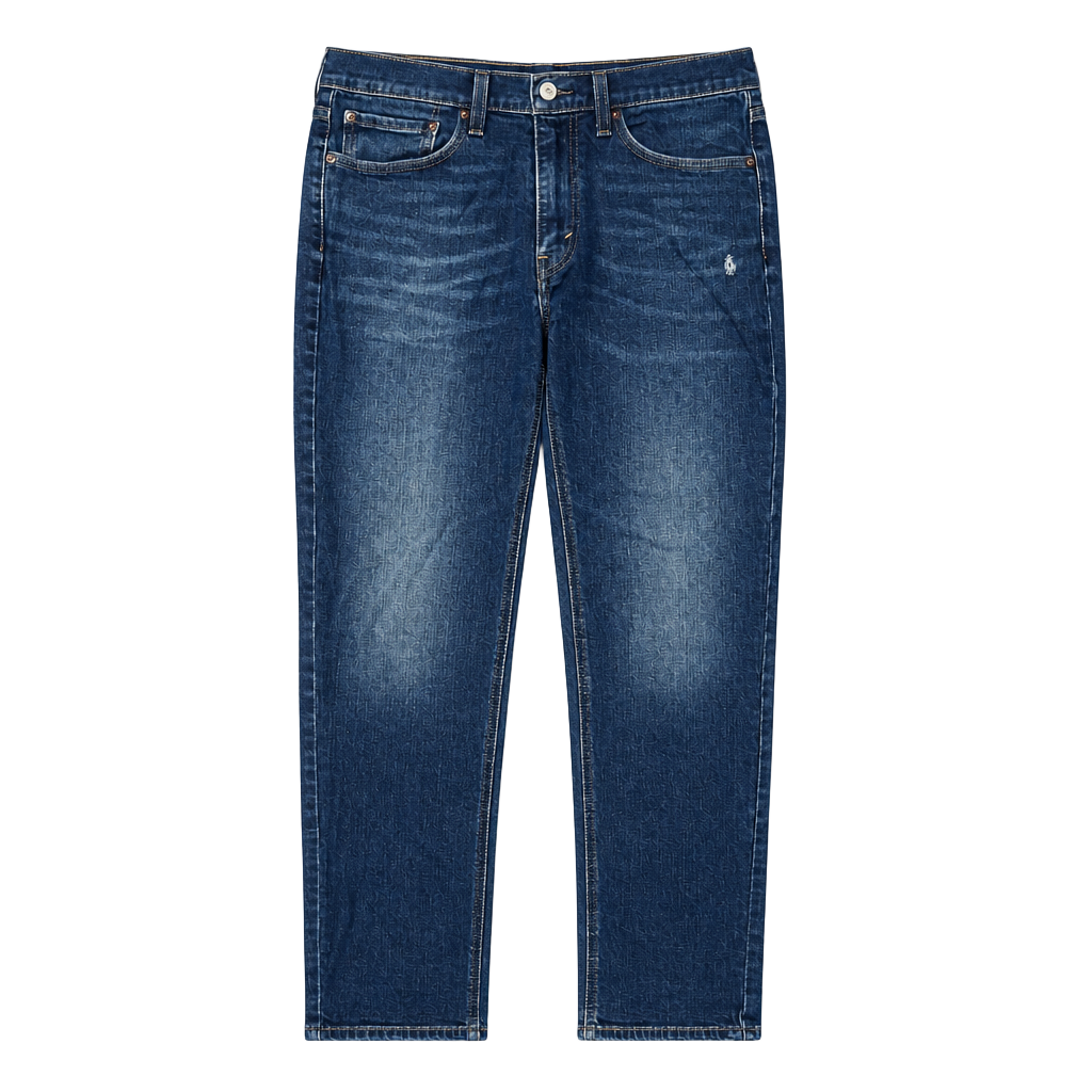 Levi’s 541 Jeans Mens 34x34 Blue Denim Custom Tapered Dark Wash 1