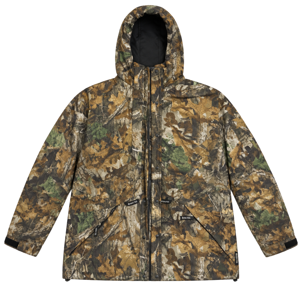 Cabela's Whitetail Clothing Gore-Tex Camo Hunting Parka Jacket Men's 3XL 1