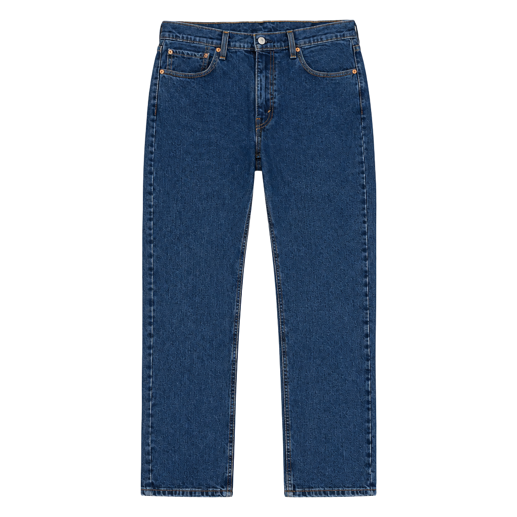 Levi's 514 Straight Fit Blue Jeans Medium Wash Denim Pants Men's Size 36x30 1