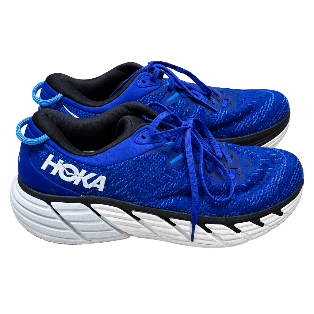 Hoka Gaviota 4 Size 9.5D Blue Graphite Running Shoes 1