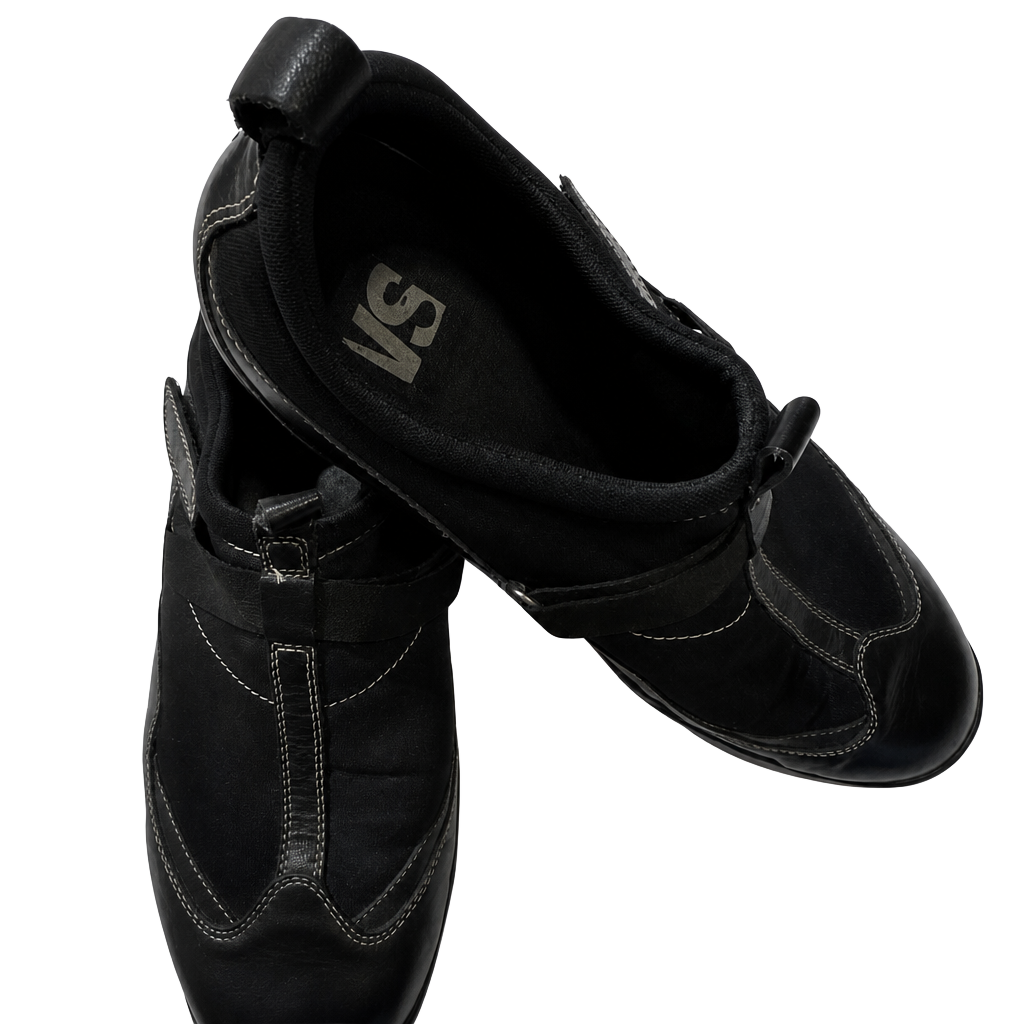 VS Tuff Black Leather Slip-On Casual Shoes
S1 1