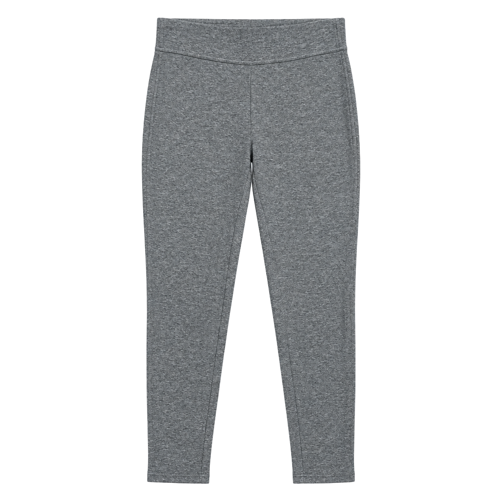 Lands' End Serious Sweats Pants Size Large Gray Cotton Blend 1