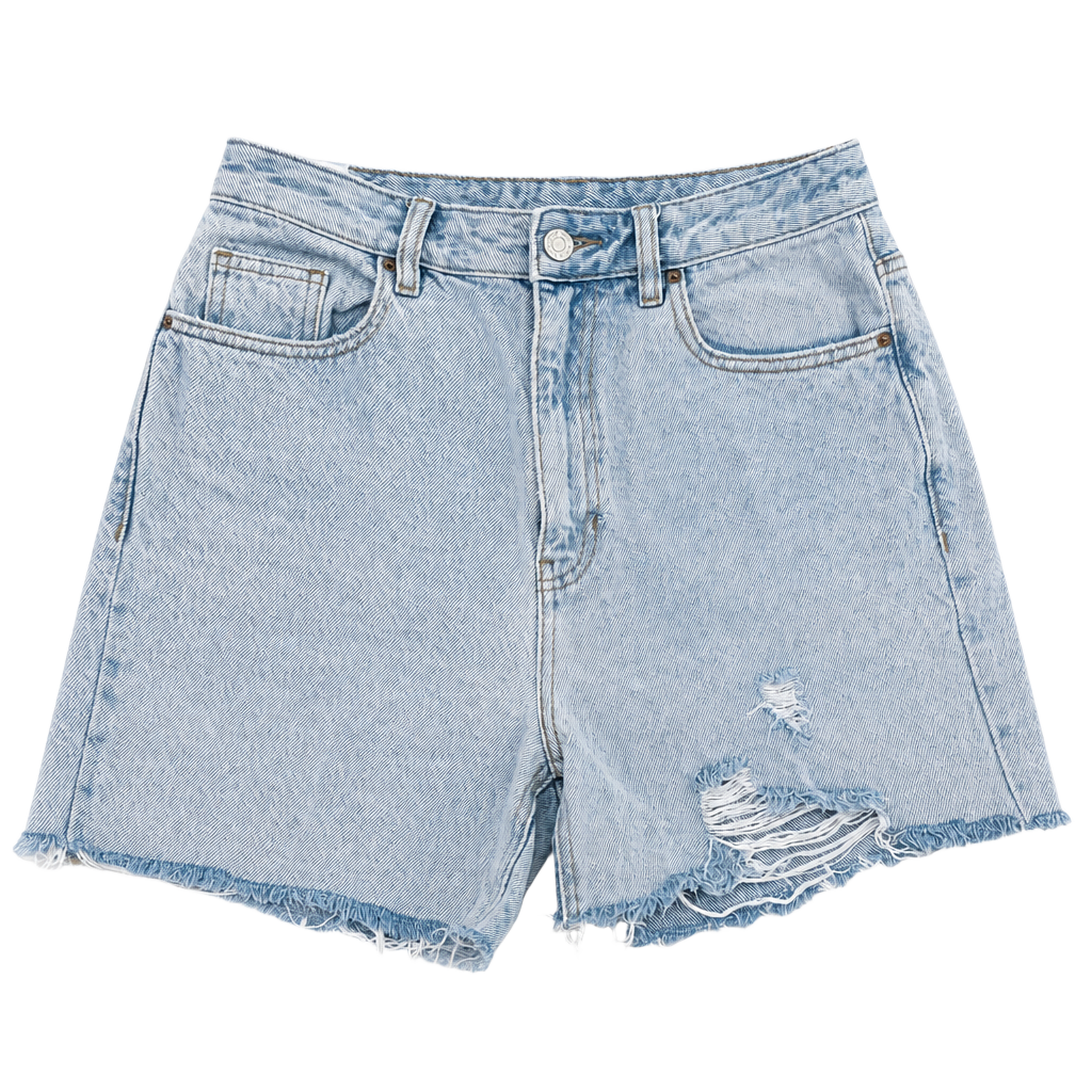 PacSun 90's Boyfriend Distressed Denim Shorts Size 27 1
