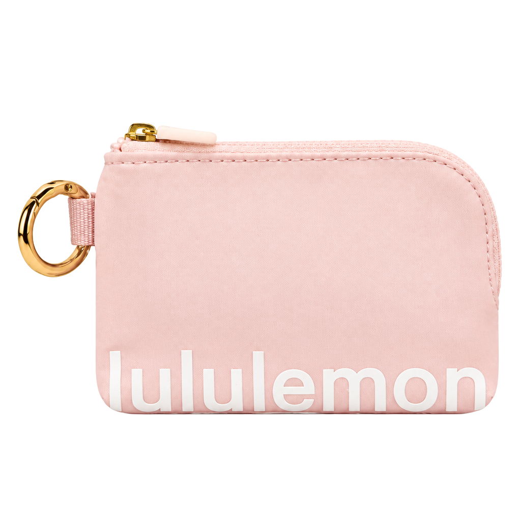 Lululemon Clippable Card Pouch Pink 1
