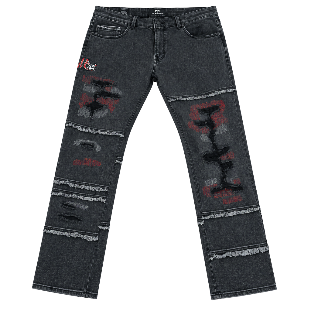 Cult Of Individuality Rocker Slim Size 40x33 Jeans Motley Crue 1