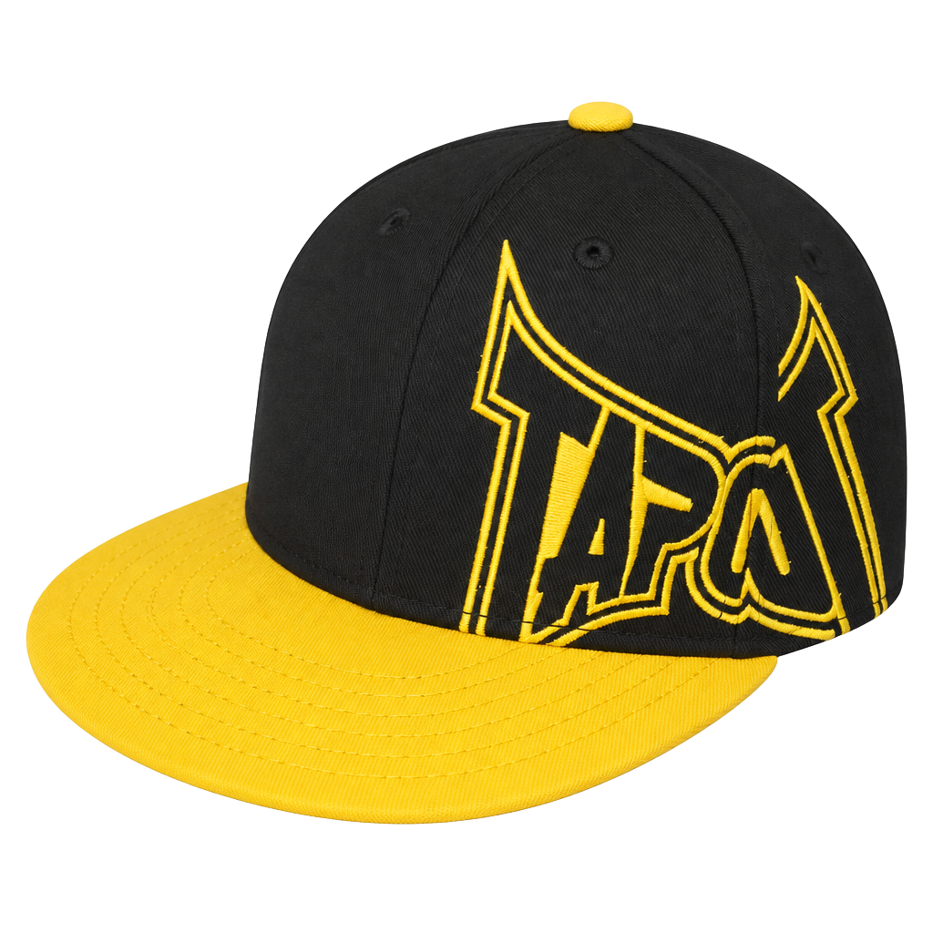 Tapout My Fight Matters Snapback Hat Black Yellow 1