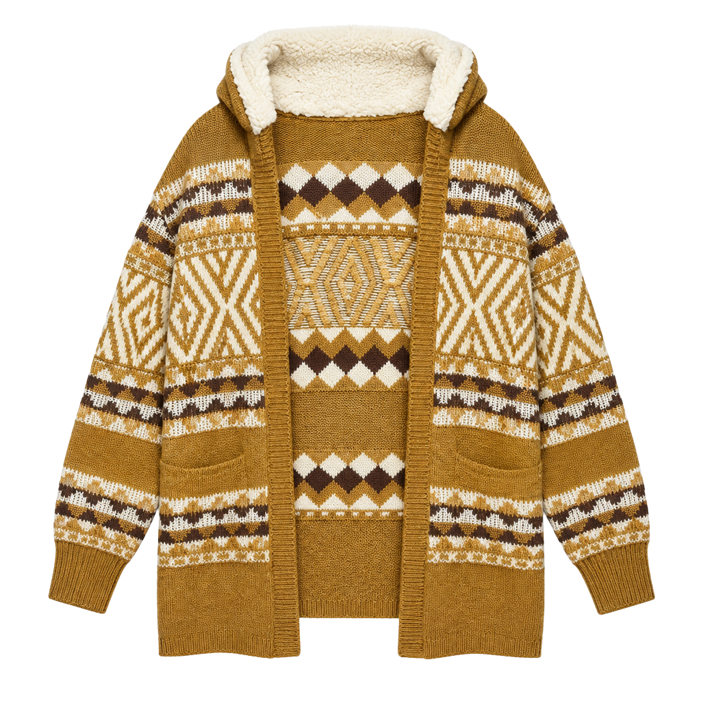 No Boundaries XXL Grandma Trible Mustard yellow Cardigan Sweater with hood! 1