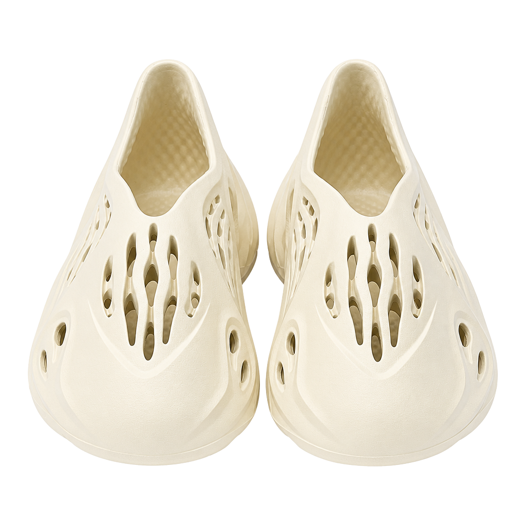 Adidas Yeezy Foam RNNR Cream White Size 4M 5W Slip-On Shoes 1