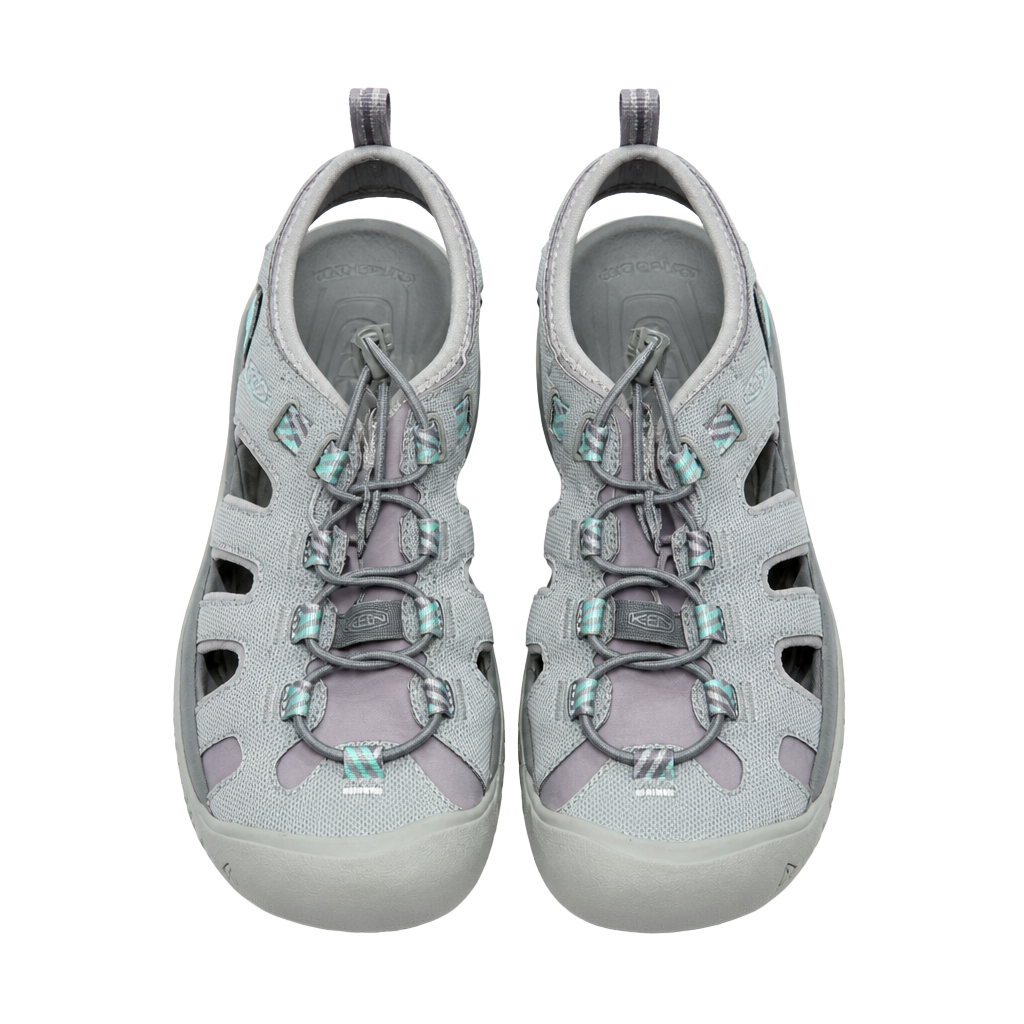 Keen Whisper Womens Grey Teal Turquoise Walking Hiking Sandals 1