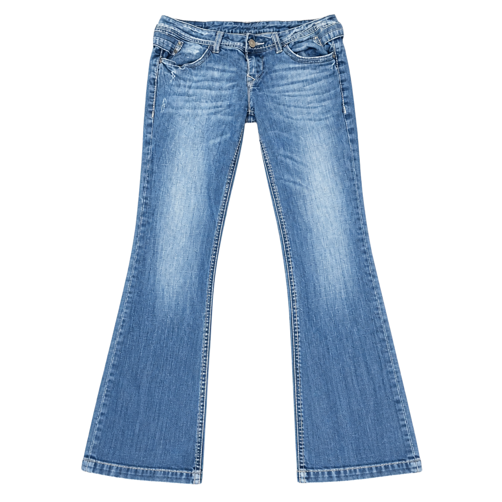 Limited Edition for Express Distressed Bootcut Jeans 1