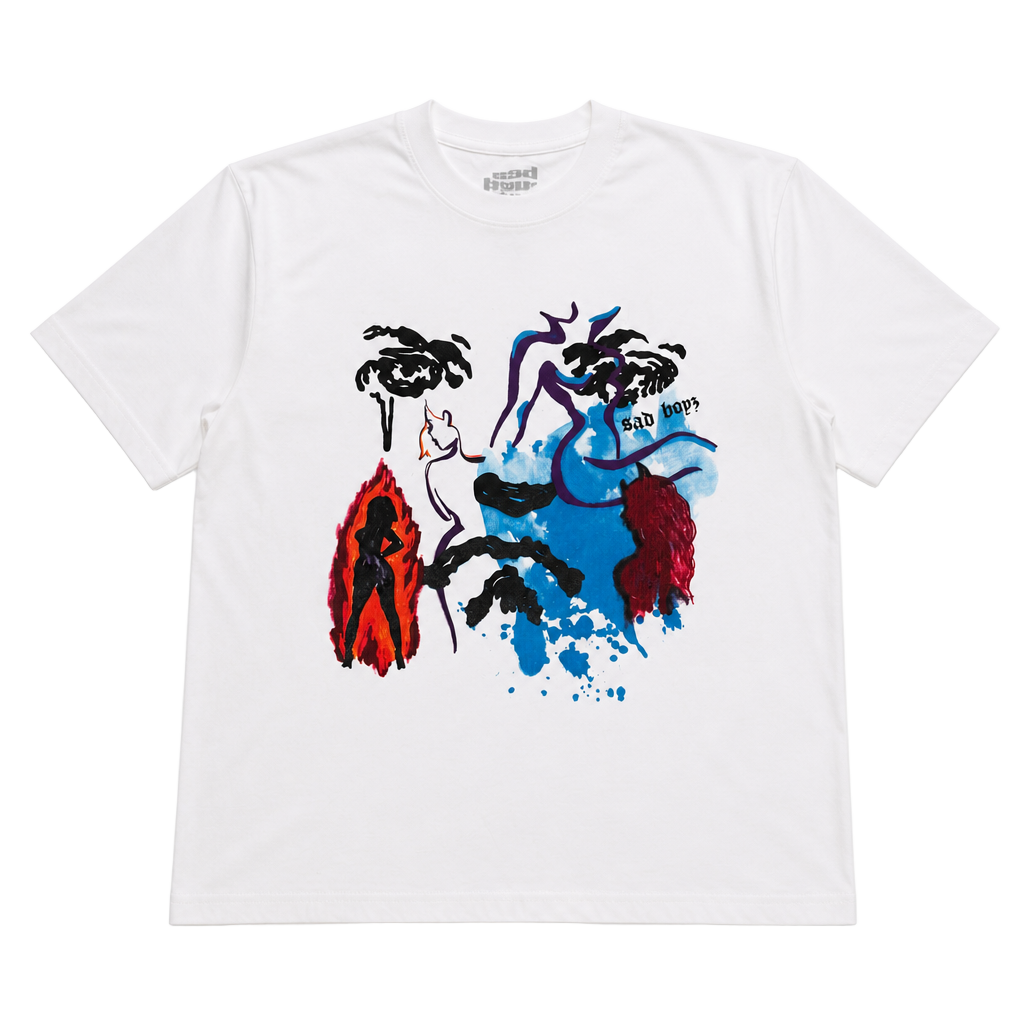 Sad Boyz White T-Shirt Size XX-Large 1