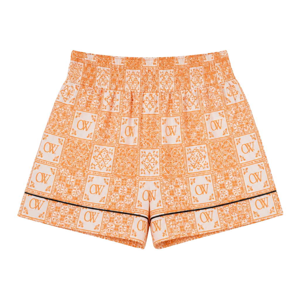 Off-White “Can’t Wait” Ibiza Bandana Shorts Size 40 | Authenticated 1