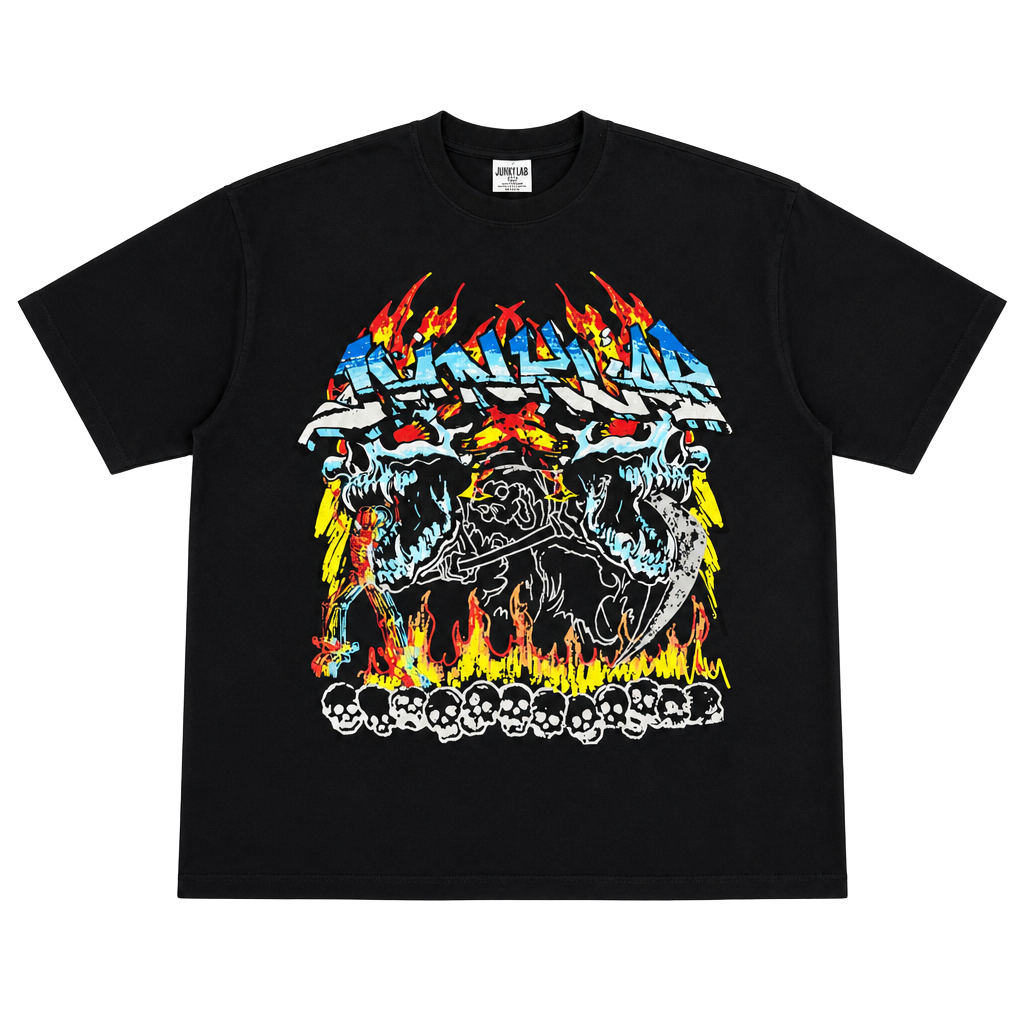 Junk Lab Disaster T-Shirt (black) – 2XL 1