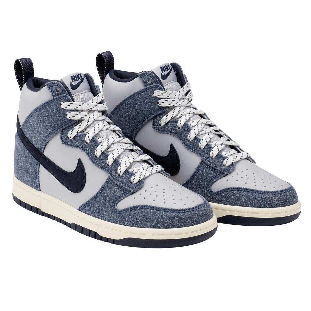 Nike Dunk High x Notre 'Midnight Navy' CW3092-400 1