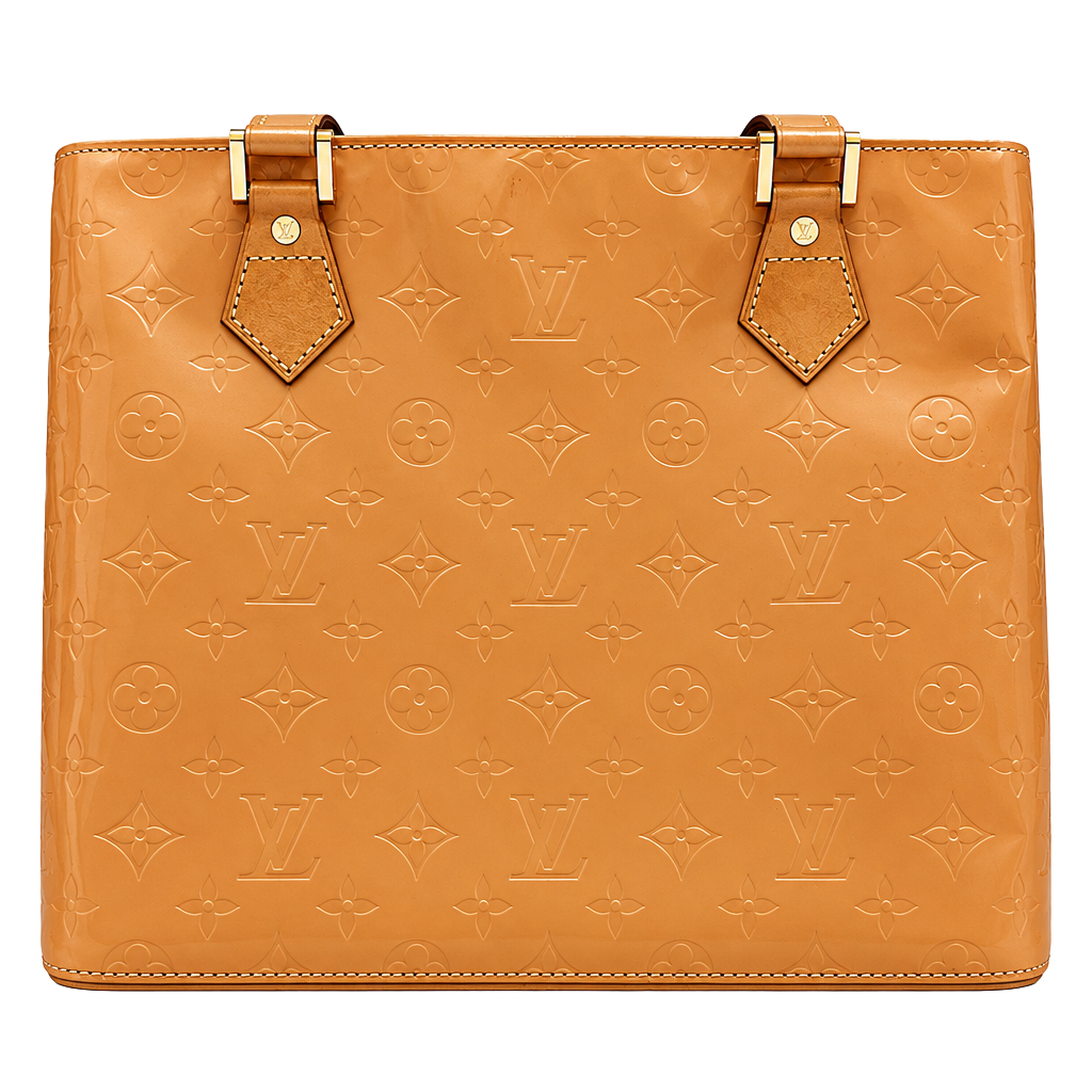 Louis Vuitton Monogram Vernis Houston Tote Beige 1