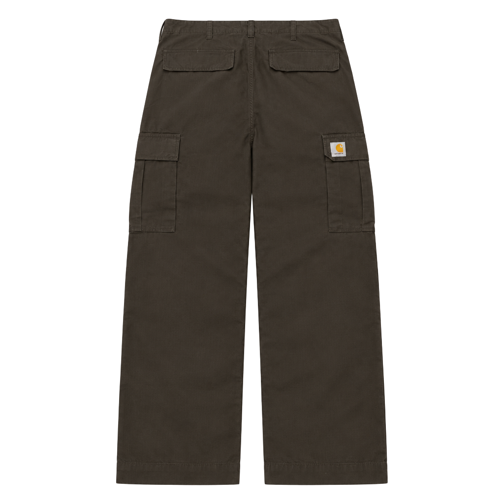 Carhartt WIP Regular Cargo Pant 33x30 Brown Ripstop 1