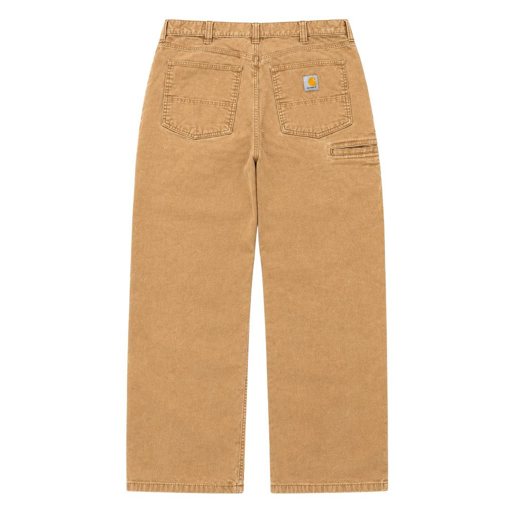 Carhartt Relaxed Fit Work Pants Size 34x30 Tan Duck Canvas Utility Dungaree 1
