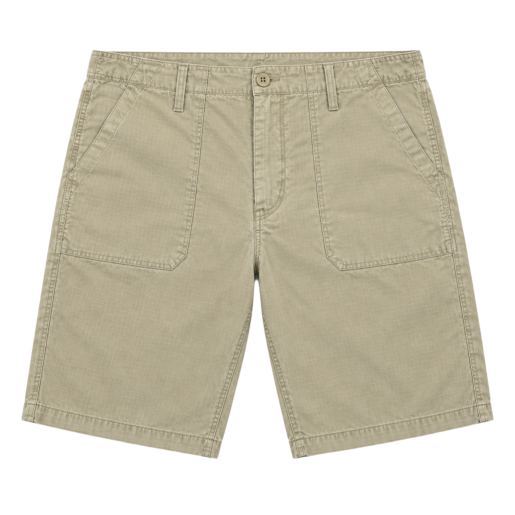 Old Navy Cargo Shorts Size 34 Khaki Ripstop Cotton 1