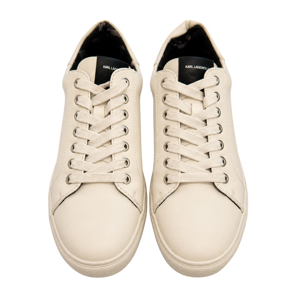 Karl Lagerfeld Leather Sneakers Mens Size 9.5 1